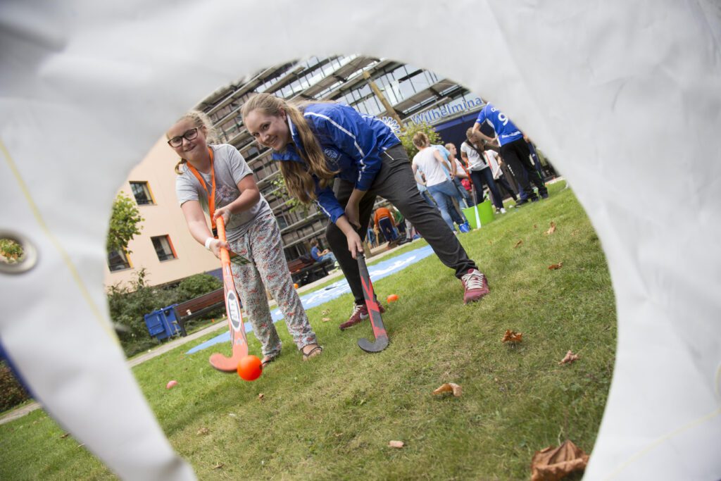 Kinderen in beweging bij WKZ Sportief