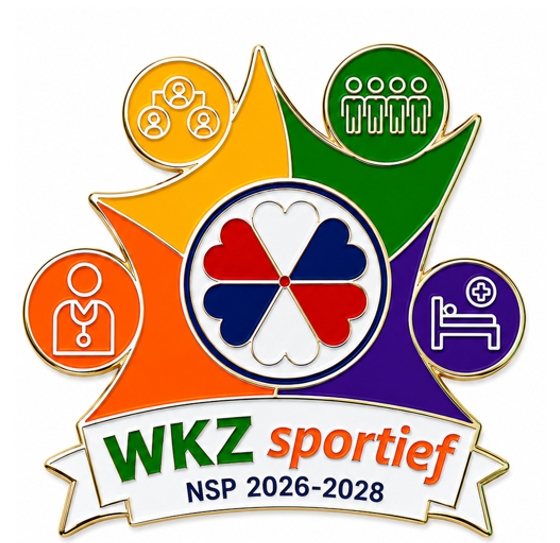 Het WKZ Sportief-pinnetje voor Ladies’ Circle Nederland
